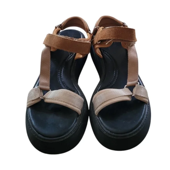 Zara Platform Sandals Size 40 - Picture 3 of 11